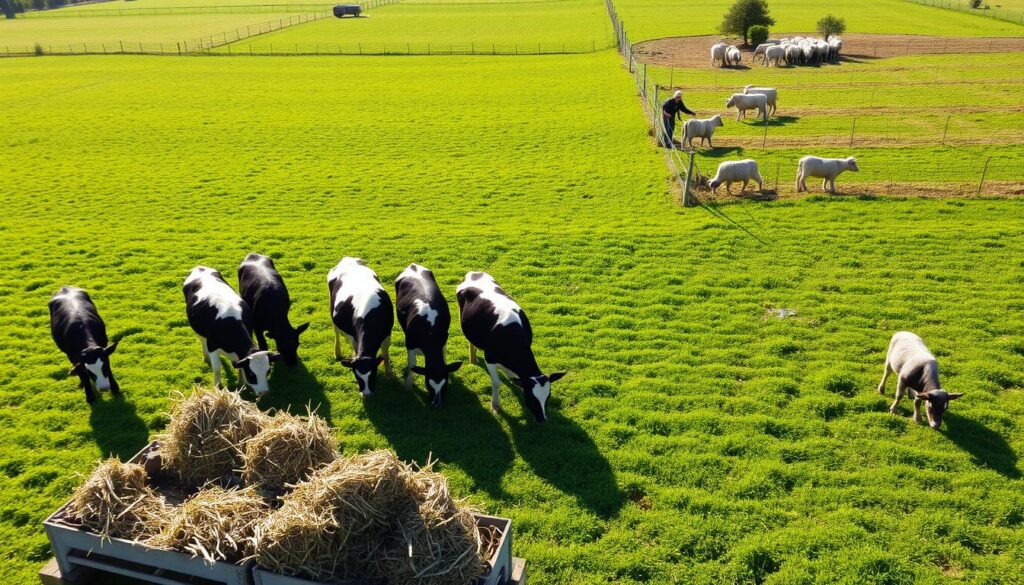 Landwirtschaftliche Haltung von Nutztieren