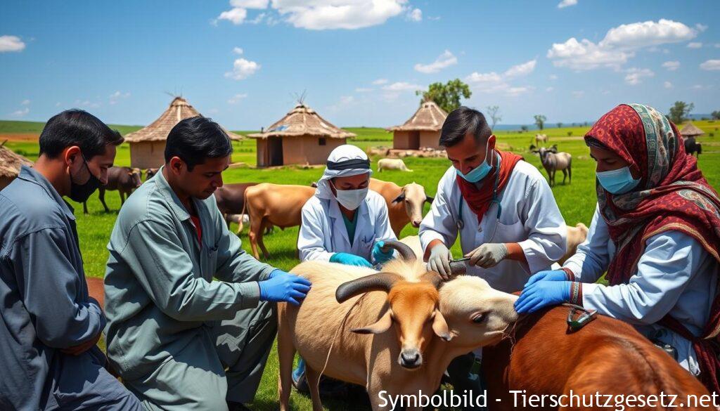 tiermedizinische Hilfe für Pastoralist*innen